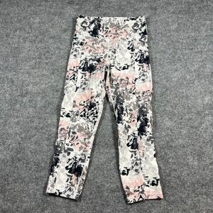 Balance Collection Leggings Womens Medium Multi Geometric Compression Stretch